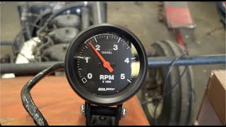 INSTALLING A TACHOMETER ON A DIESEL TRACTOR  HOW BAD WAS IT [upl. by Anyahc]