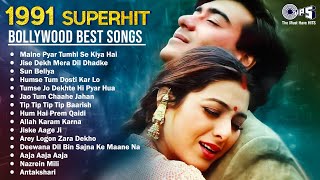 1991 Superhit Bollywood Best Songs  90’S Old Hindi Songs🥰 Romantic Hit Playlist  Hindi Love Songs😍 [upl. by Mosra]