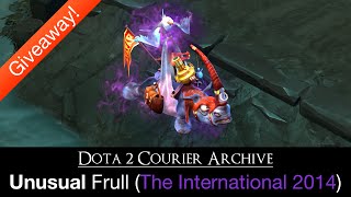 Dota 2 Courier Unusual Frull The International 4 [upl. by Yragerg554]