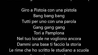 Gemitaiz  Pezzo Trap feat Fabri Fibra TestoLyrics DAVIDE [upl. by Aneladdam]