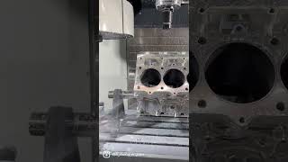 4000hp Billet Engine Block Machining aceracingengines 4000hp cncmachine billetblock turbo [upl. by Kimberley]