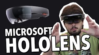 MICROSOFT HOLOLENS UNBOXING E HANDS ON [upl. by Aicnatsnoc520]