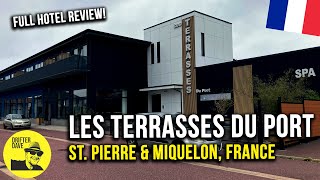 St Pierre amp Miquelons Best Hotel amp Spa Les Terrassess du Port Full Review  France 🇫🇷 [upl. by Eatton162]