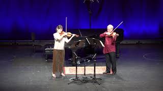 20190816  de Beriot  Moderato from Duo Concertante in G minor OP57 NO1 1847 [upl. by Packston553]