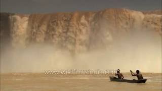 Chitrakoot waterfalls Niagara falls of India [upl. by Grider]