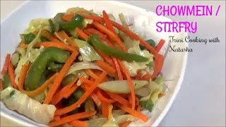 Stir Fry Vegetables  Trini Chow Mein  Episdoe 494 [upl. by Narah863]