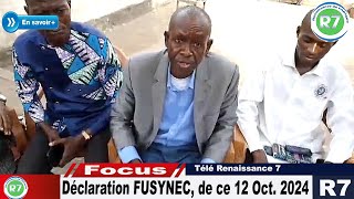 FUSYNEC APPELLE A UNE GREVE GENERALE DE L’ENSEIGNEMENT AU CONGOBRAZZAVILLE A COMPTER DU 14 1024 [upl. by Olivero]