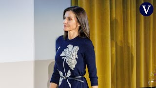 Cuatro minutos y sin guion El discurso de la reina Letizia en el Día de las Enfermedades Raras [upl. by Julian559]