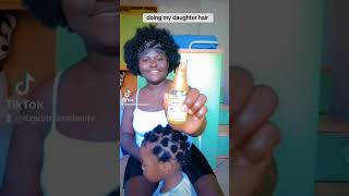 easy hairstyles for my daughter shot hair love dont forget to subscribe to my channel 👇 [upl. by Ainitsirc667]