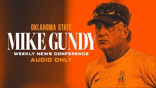 Mike Gundy News Conference 101424 [upl. by Shieh]