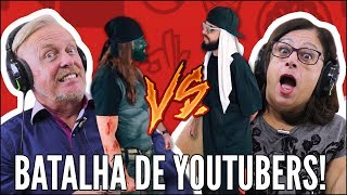 IDOSOS REAGEM A BATALHA DE YOUTUBERS  MUSSOUMANO [upl. by Haiel922]