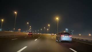 Dusit Thani DIFC to Barari  DUBAI 4K drive [upl. by Filmer]