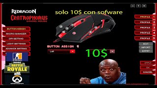 review de redragon m6013 el mouse mas economico para juegos eSport por solo 10 en 2020 ESPAÑOL [upl. by Eirojam714]