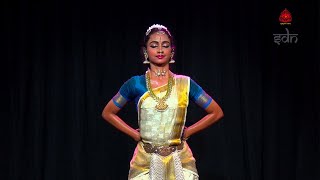 Harinie Jeevitha Solo  Pallava Festival 2021  Sridevi Nrithyalaya  Bharathanatyam Dance [upl. by Rhines]