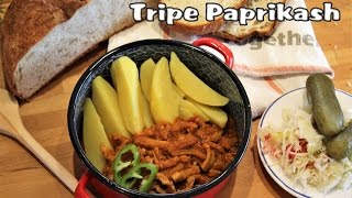 Hungarian Tripe Paprikash Pacal pörkölt [upl. by Ytsirk]