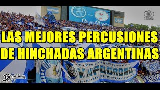 LAS MEJORES PERCUSIONES DE HINCHADAS ARGENTINAS 2021  PARTE 1 [upl. by Gilberte604]