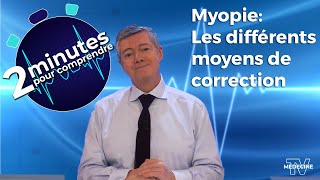 Myopie Les différents moyens de correction [upl. by Eive]