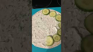 Cucumber cream cheese amp dill Pinwheel sandwich wraps Delicious and great for entertaining [upl. by Percival]