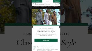 Our NEW Classic Menswear Shop [upl. by Blankenship]