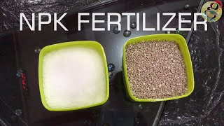 NPK Fertilizer for Plant Application in Gardening How Much and How to Use  English [upl. by Tihw]