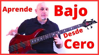 ✅Aprender a Tocar el BAJO desde Cero✅Como Tocar el Bajo ✅ Aprende la Técnica de Bajo Principiantes [upl. by Halika]