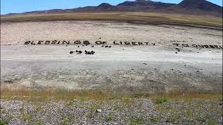 Preamble to the Constitution of the United States of America in stone on highway 50 [upl. by Nicodemus]