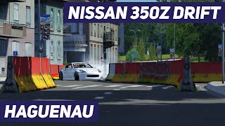 Nissan 350z Drifting  Haguenau  Assetto Corsa  Logitech G29 [upl. by Eiveneg]