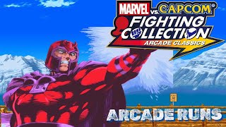 Marvel vs Capcom Fighting Collection Arcade Classics  Arcade Runs [upl. by Gilmer719]