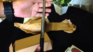 Unboxing 1 Monopod com Adaptador de Celular  Controle Remoto Bluetooth Shutter [upl. by Blum]