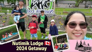 Getaway 2024 🇨🇦 Nutimil Lodge cabin canadaplace amazing cabinlife lodge satisfying travel fy [upl. by Leverick577]