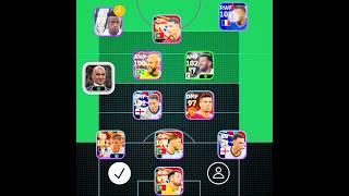 Efootball24 Formationshots efootball 🤔🤔 [upl. by Alodee]