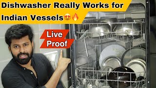 Yes dishwasher really works 👈 but there is a catch 😳Watch before using Dishwasher [upl. by Asetal854]