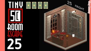 50 Tiny Room Escape Level 25 Walkthrough 4 Cards [upl. by Mason129]