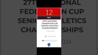 27th National Federation Cup Senior Athletics Championships 2024 [upl. by Aneeres562]