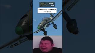 Meanwhile in France 1940 warthunder meme tanks [upl. by Nnylannej]