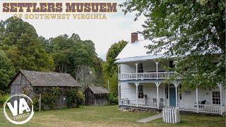 SETTLERS MUSEUM exploring a 1890s homestead Atkins VA [upl. by Nannie]