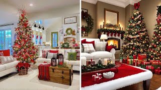 Elegant Christmas Living Room Decor Ideas  Christmas 2024 [upl. by Genia]