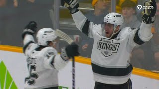 Anže Kopitar banks it in off Juuse Saros and the Kings strike first [upl. by Aranat]