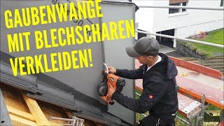 Dachdecker  Gaubenwange mit Prefa Scharen verkleiden [upl. by Leavelle]