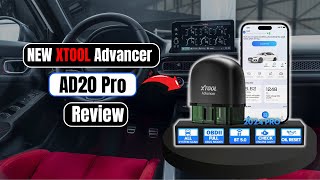 XTOOL Advancer AD20 Pro Wireless OBD2 Scanner Tutorial [upl. by Emearg]