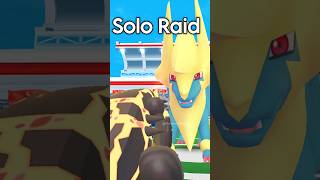 SOLO MEGA MANECTRIC raid in Pokémon GO [upl. by Anirbus]