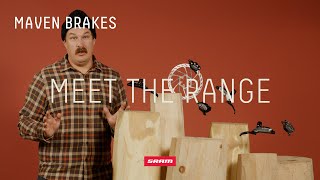 SRAM Maven Brakes  Meet the Range [upl. by Aramas]