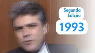 Segunda edição  TV Gazeta ES 01101993 [upl. by Lyrad]