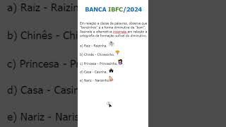 Questão da Banca Ibfc  Concurso Correios [upl. by Okoyik]