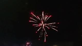 NYE 2024 fireworks in Waipahu Oahu Hawaii [upl. by Gnahk355]