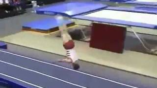 Crazy Gymnastics Polish Superman tumbler Jozef Wadecki [upl. by Trilley]