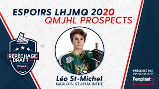 Espoirs du Repêchage 2020 Fenplast  Fenplast 2020 Draft Prospects Léo StMichel [upl. by Durgy]