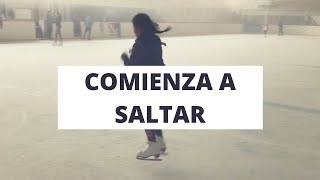 Cómo saltar al patinar en hielo para principiantes patinaje sobre hielo [upl. by Issie]