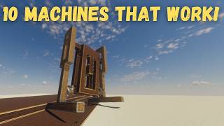 10 AMAZING Mechanisms Made In Minecraft Using Create Mod and Valkyrien Skies Clockwork [upl. by Nyl925]