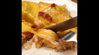 食左飯未呀 Cookat 芝士煙肉薯餅 Cheesy Bacon Hashbrown [upl. by Siramay]